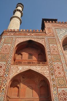 Akbar's Tomb at Sikandra (Agra) in India