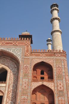 Akbar's Tomb at Sikandra (Agra) in India