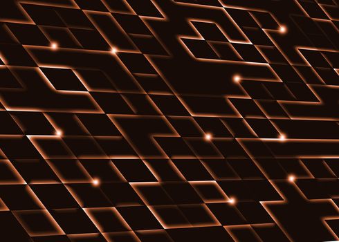 abstract square pixel mosaic background