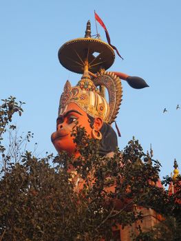 Hanuman Statue in Delhi, India