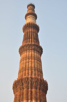 Qutab Minar in Delhi, India