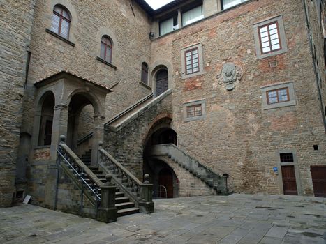 Cortona -  Palazzo Casali . Inside the Palazzo Casali is the Museo dell'Accademia Etrusca,