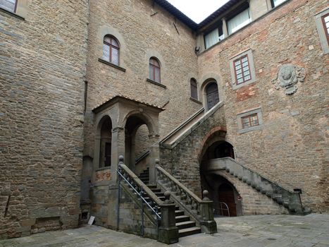 Cortona -  Palazzo Casali . Inside the Palazzo Casali is the Museo dell'Accademia Etrusca,