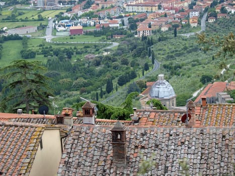  Cortona, the Tuscan town of Etruscan origin