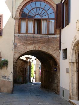 Montalcino - old architecture and fine wine