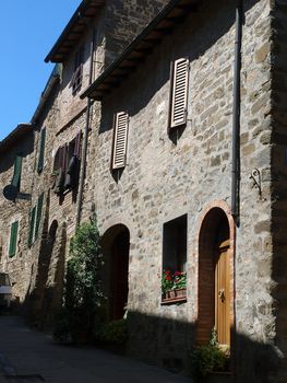 Montalcino - old architecture and fine wine