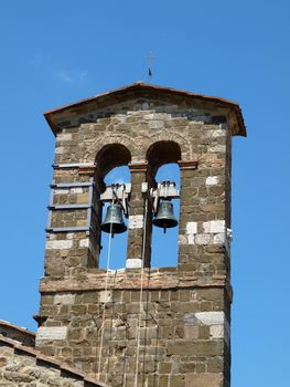 Medieval Town In Montalcino Tuscany, Italy