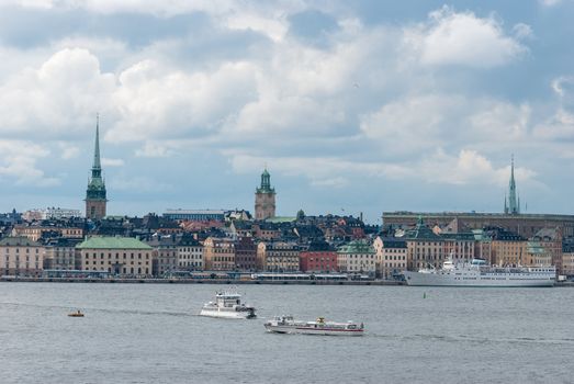 Gamla Stan, the old center of Stockholm. Sweden.