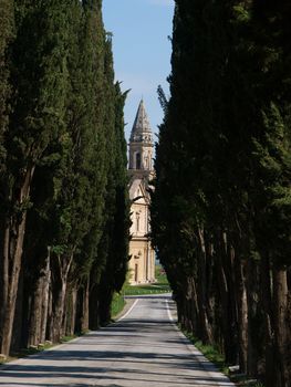 The Sanctuary Of The Madonna Di San Biagio, Montepulciano, Tuscany,Italy 