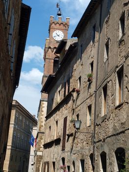 The town of Pienza is a small pearl in the Tuscan countryside. 
This fantastic town was declared an UNESCO World Heritage Site in 1996 and in 2004 the entire valley, the Val d'Orcia, was included on the list of UNESCO's World Cultural Landscapes