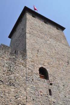 Chillon Castle in Montreux, Switzerland