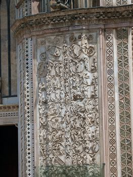 Orvieto - Duomo facade. The second pillar--the Messianic Prophesies
