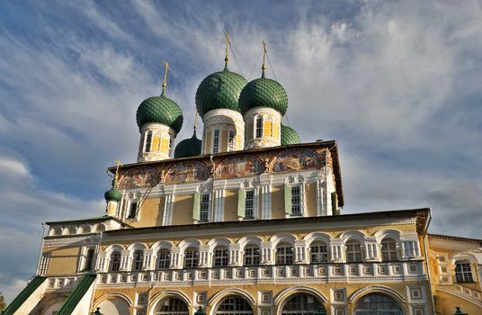 Resurrection Cathedral (1652-1678) in Tutaev town, Yaroslavl region, Russia