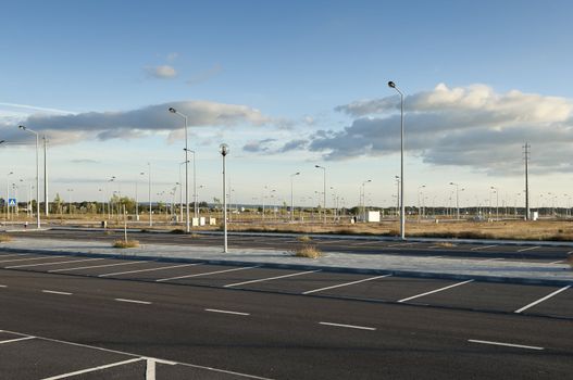 Fully infra-structured vacant lots ready for construction in the industrial park of Evora, Portugal