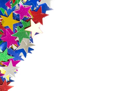Colored stars background for your text on photo, and other.
