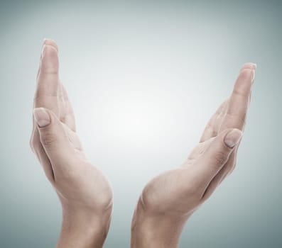 Woman hands