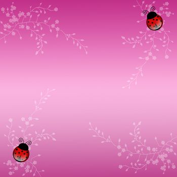 Ladybug background