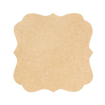 sales tag or label isolated