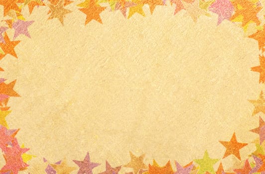 Abstract background with stars