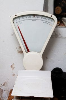Vintage weight scales