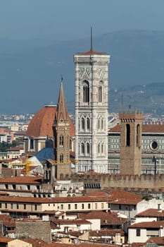  Florence,Tuscany, Italy .  View from the Michelangelo's Piazza 