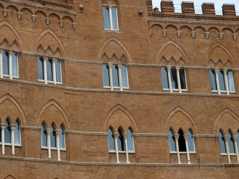 Siena - Piazza del Campo and Palazzo Sansedoni