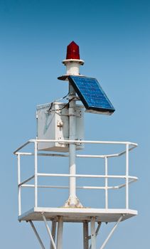 Sea transportation alarm light