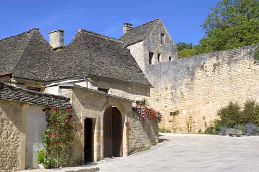 old village of Saint-Amand-of-Coly