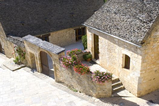 old village of Saint-Amand-of-Coly