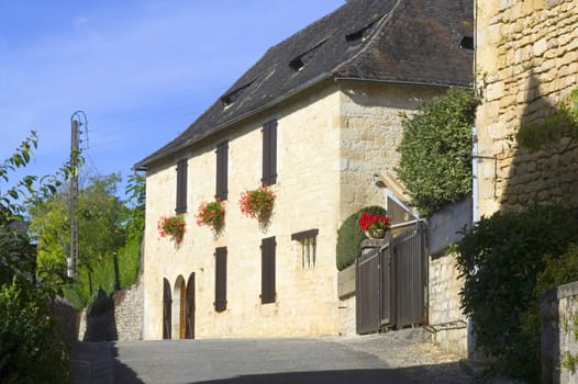 old village of Saint-Amand-of-Coly