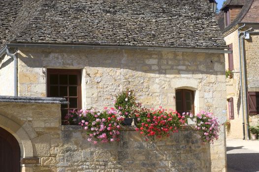 old village of Saint-Amand-of-Coly