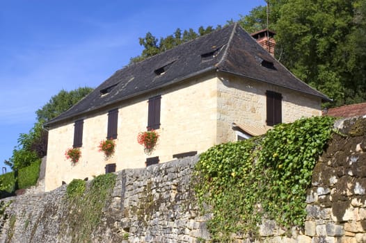 old village of Saint-Amand-of-Coly