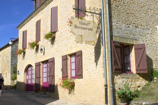 old village of Saint-Amand-of-Coly