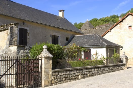 old village of Saint-Amand-of-Coly