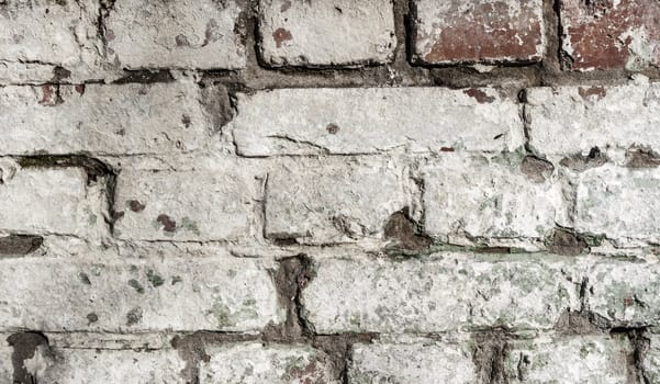Texture of old brick wall for background