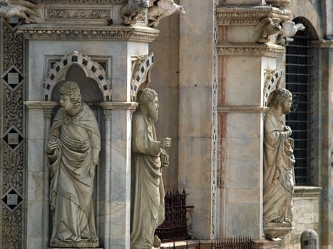 Siena - wonderfully decorated Capella di Piazza 