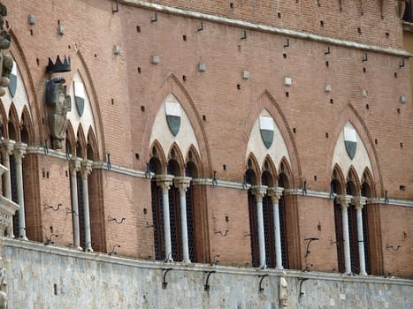 Siena - Palazzo Pubblico and Torre del Mangia.
