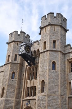 Tower of London in England