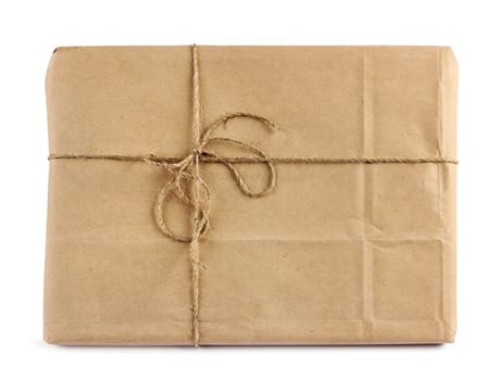 Brown mail package parcel wrap delivery