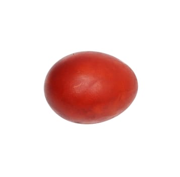 Easter egg on a white background