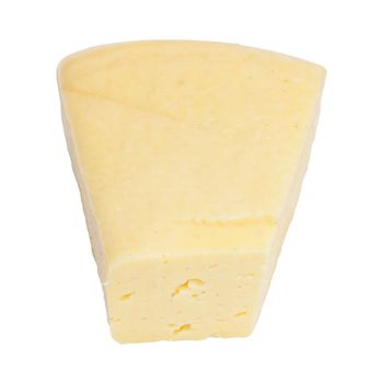 cheese on a white background