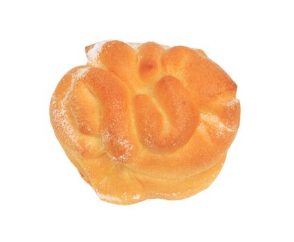 fresh dough-nut with jam 