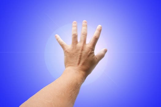 hand before the sun