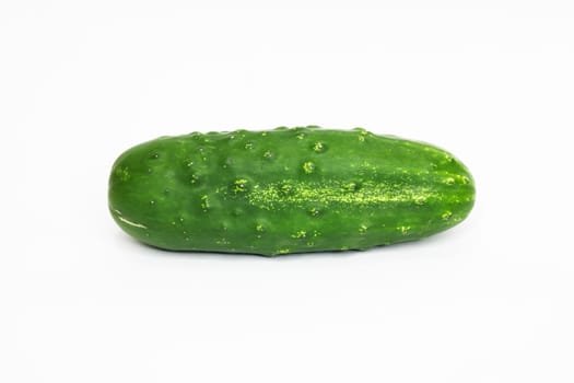 Cucumber isolated on white background. 