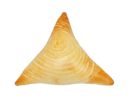 samosa isolated on white 