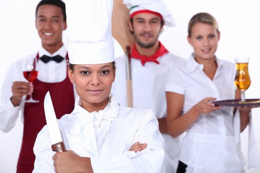 restaurant staff