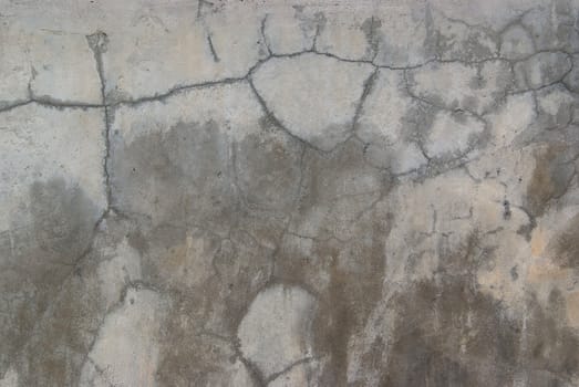 cracked of concrete wall abstract texture background.