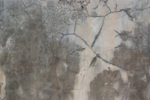 cracked of concrete wall abstract texture background.