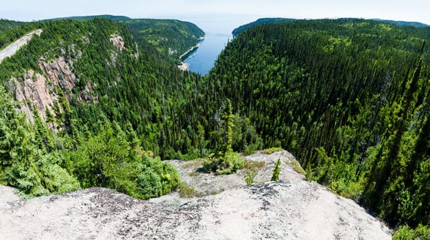 View of the cliff