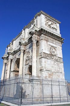 Arch of emperor Constantine in Rome